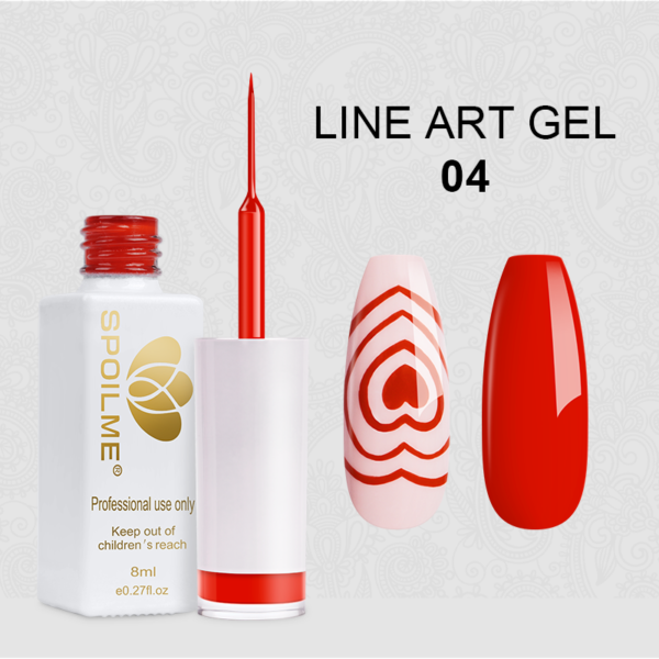 SPOILME Line Art Gel Polish 8ml- 04
