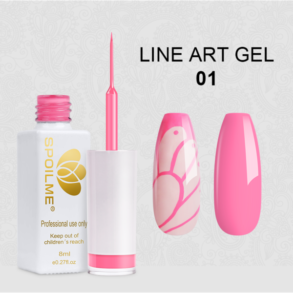 SPOILME Line Art Gel Polish 8ml- 01