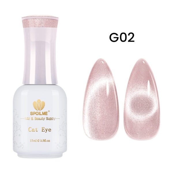SPOILME Crystal Cat Eye Gel Nail Polish 15ml G02