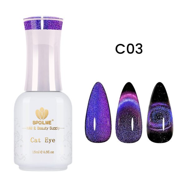 SPOILME Crystal Cat Eye Gel Nail Polish 15ml C03