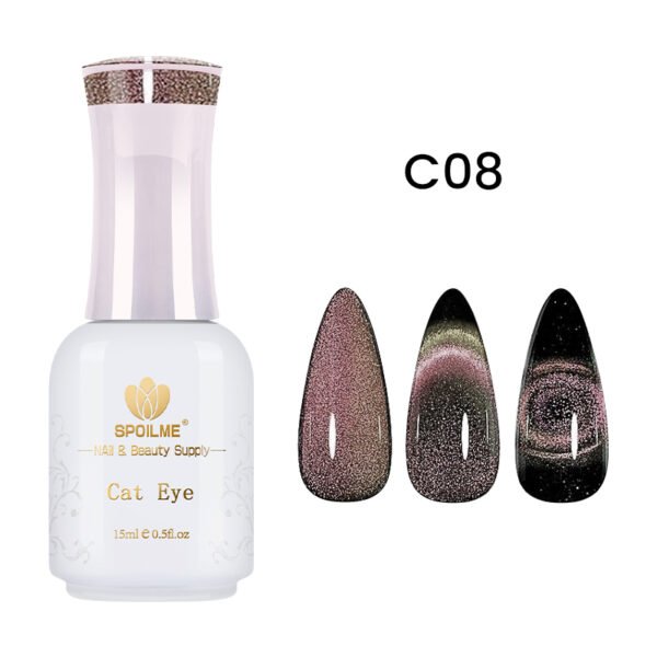 SPOILME Crystal Cat Eye Gel Nail Polish 15ml C08