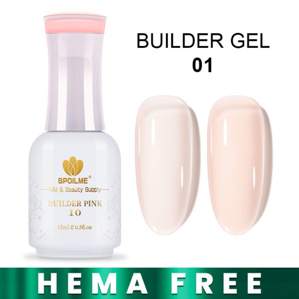 SPOILME HEMA-Free Builder Gel Polish 15ml – 01