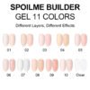 SPOILME HEMA-Free Builder Gel Polish 15ml – Clear