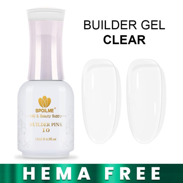 SPOILME HEMA-Free Builder Gel Polish 15ml – Clear